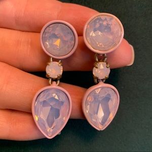 Pink earrings